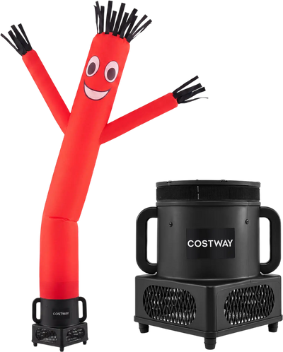 Costway 7' Inflatable Tube Man w/ Blower Outdoor Business Promotion Store 52639043 New