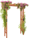 7 Feet Garden Wooden High Arbor Arch Plant Pergola