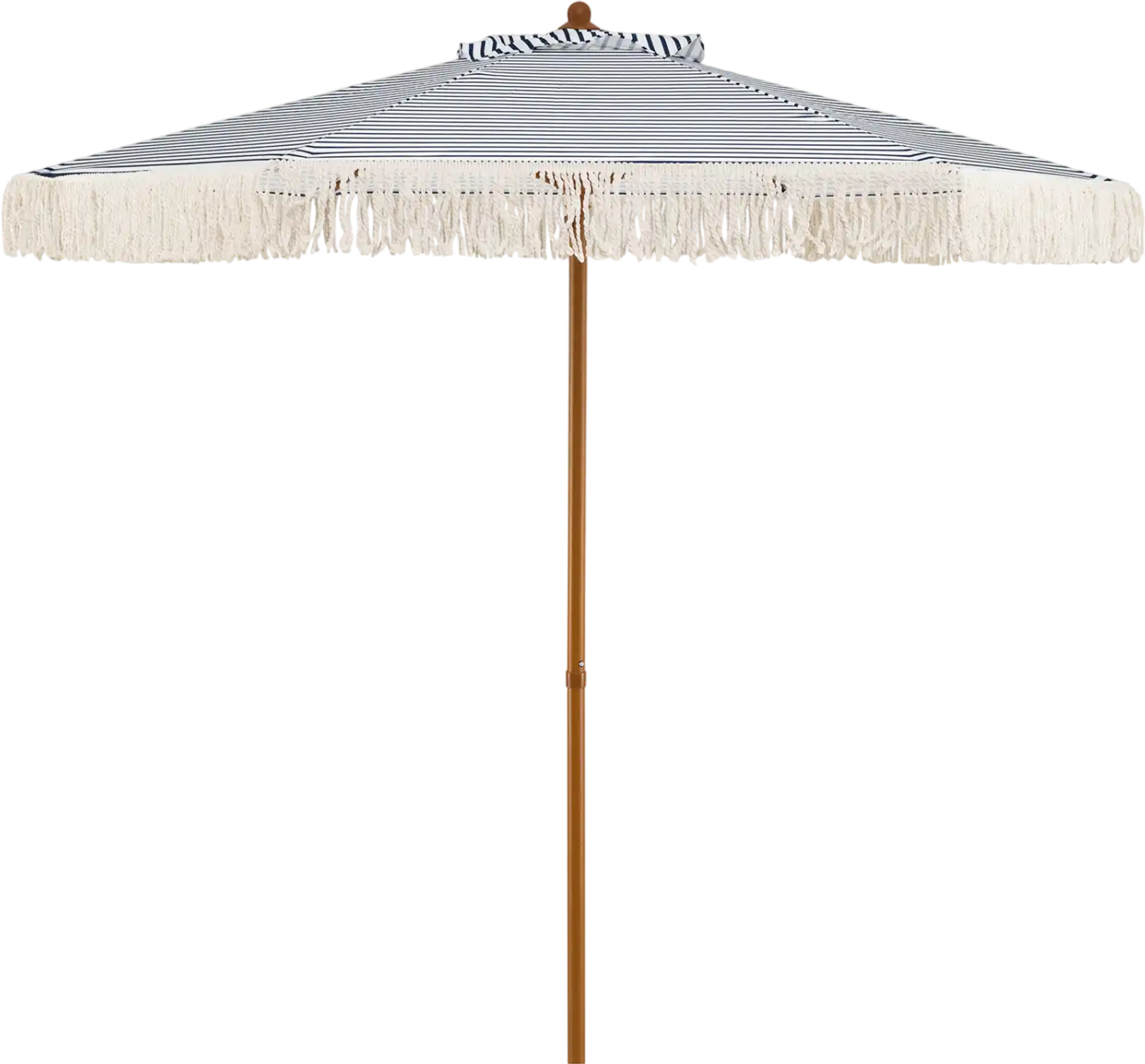 Costway 7' Patio Beach Umbrella with Fringe Tassel Sun-Protective 79720184 New