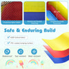 Inflatable bounce house with water slides, made of waterproof 420D oxford fabric, ideal for backyard fun and entertainment.
