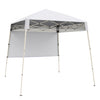 7 x 7 FT Pop-Up Canopy Tent with 1 Push Center Lock for Sports Picnic Camping-White - Gallery View 1 of 1