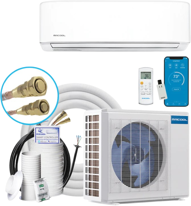 MRCOOL Ductless Mini-Split Air Conditioner & Heater DIY Complete System 36K BTU 208-230V/60Hz 4th Gen New