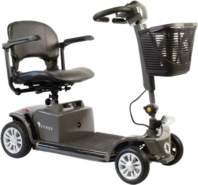 Reyhee Cruiser Electric Mobility Scooter 4 Wheel 24V 180W 3.75 MPH 15 Mile Range New