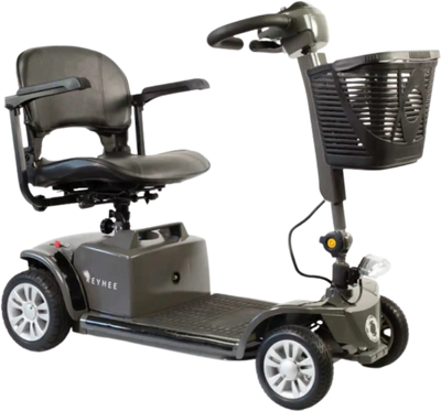 Reyhee Cruiser Electric Mobility Scooter 4 Wheel 24V 180W 3.75 MPH 15 Mile Range New