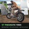 16 inch pneumatic tires graphic (all terrain traction)