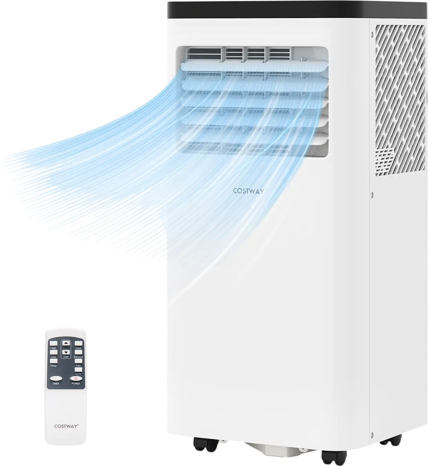 Costway 8000/10000 BTU 3-in-1 Portable Air Conditioner Floor AC Fan Dehumidifier 958643271 New