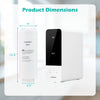 800 GPD replacement RO filter for AW-RB20/AW-RB05 system, featuring 12.5" height and 2.5" diameter for easy.