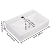 Yescom Porcelain Bathroom Sink w/ Drain Rectangular 18x12" New
