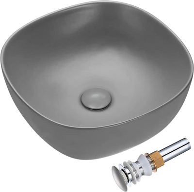 Yescom Above Counter Bathroom Sink Bowl 16