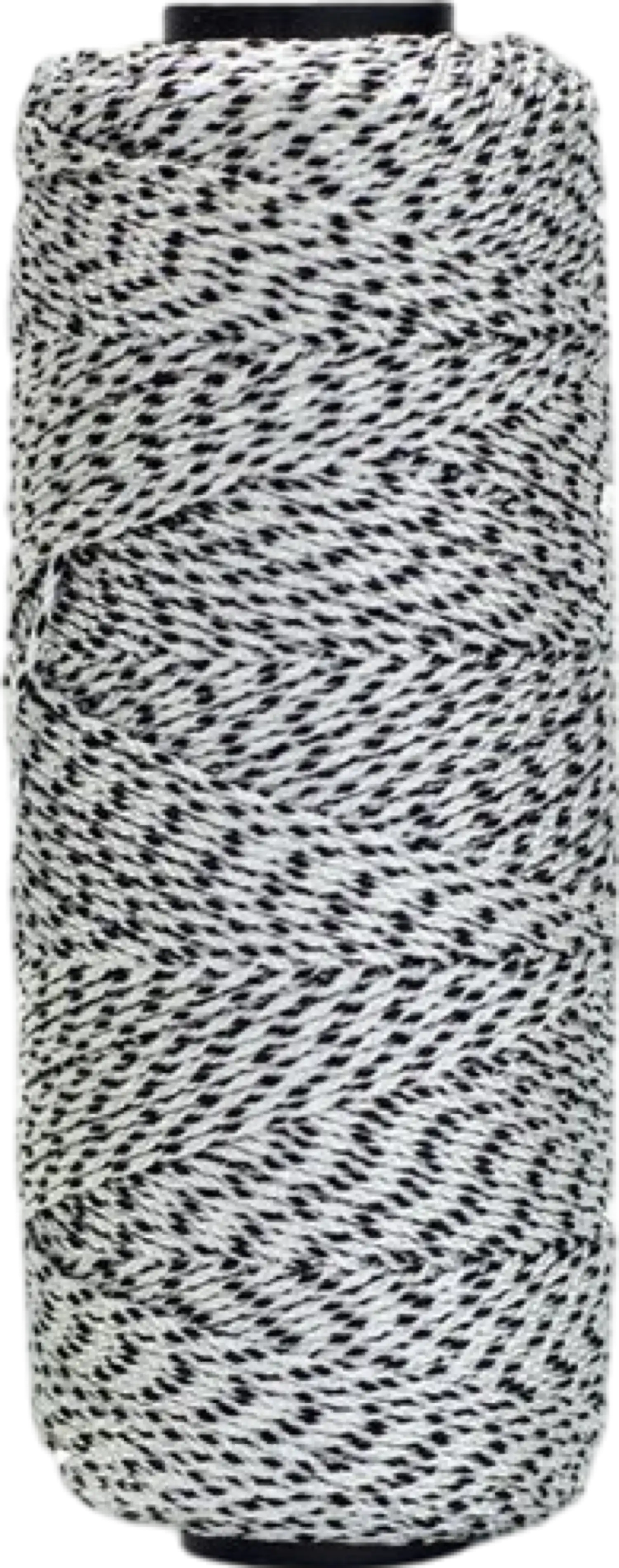 Bon 81-235 Braided Nylon Flecked Line 500' Black/White Flecks New