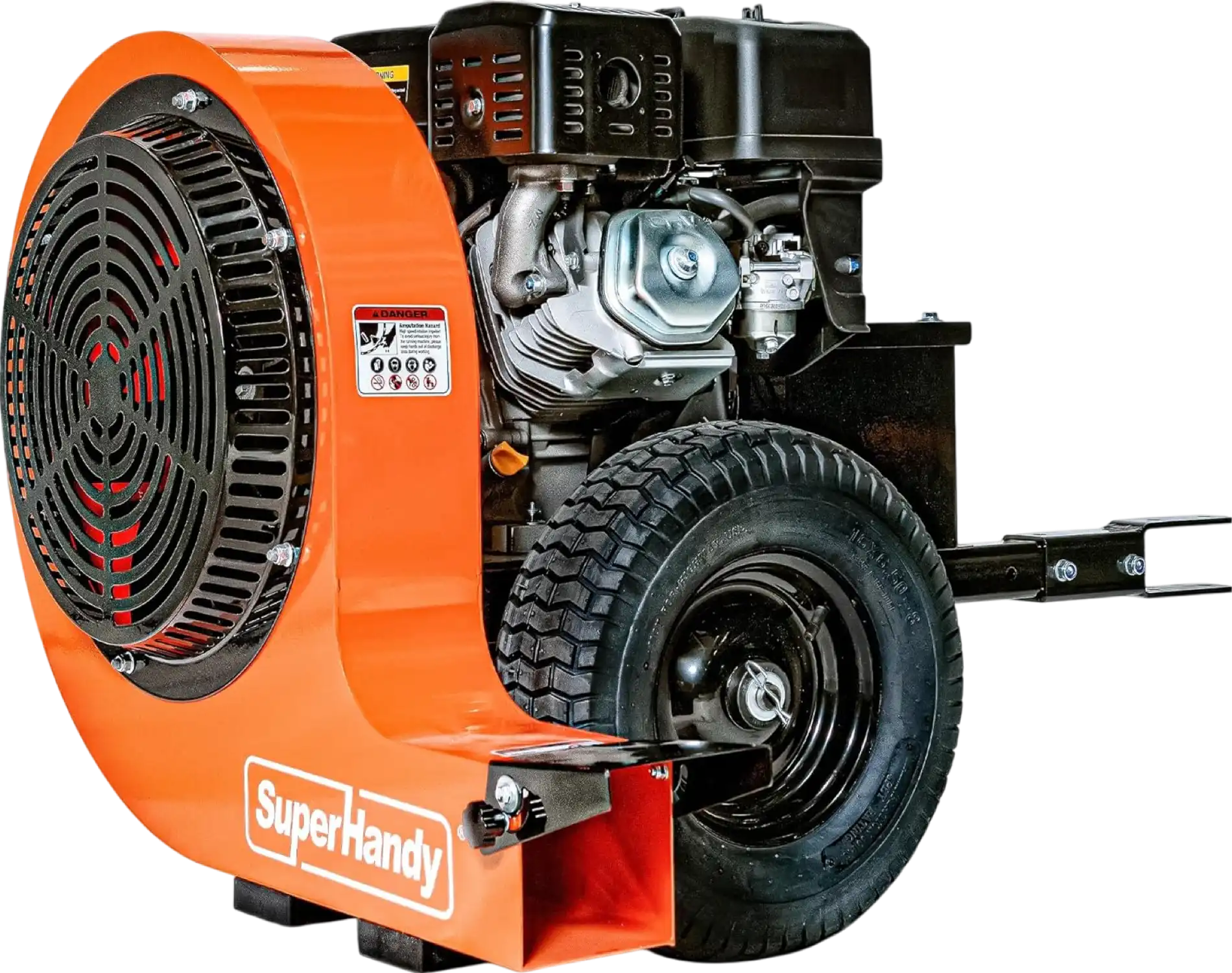 Super Handy GUO139 Tow-Behind Leaf Blower 3000 CFM Adjustable Airflow 15 HP Gas Electric Start New