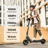 isinwheel Z1 Electric Scooter 1000W 28 MPH 30 Mile Range 48V New