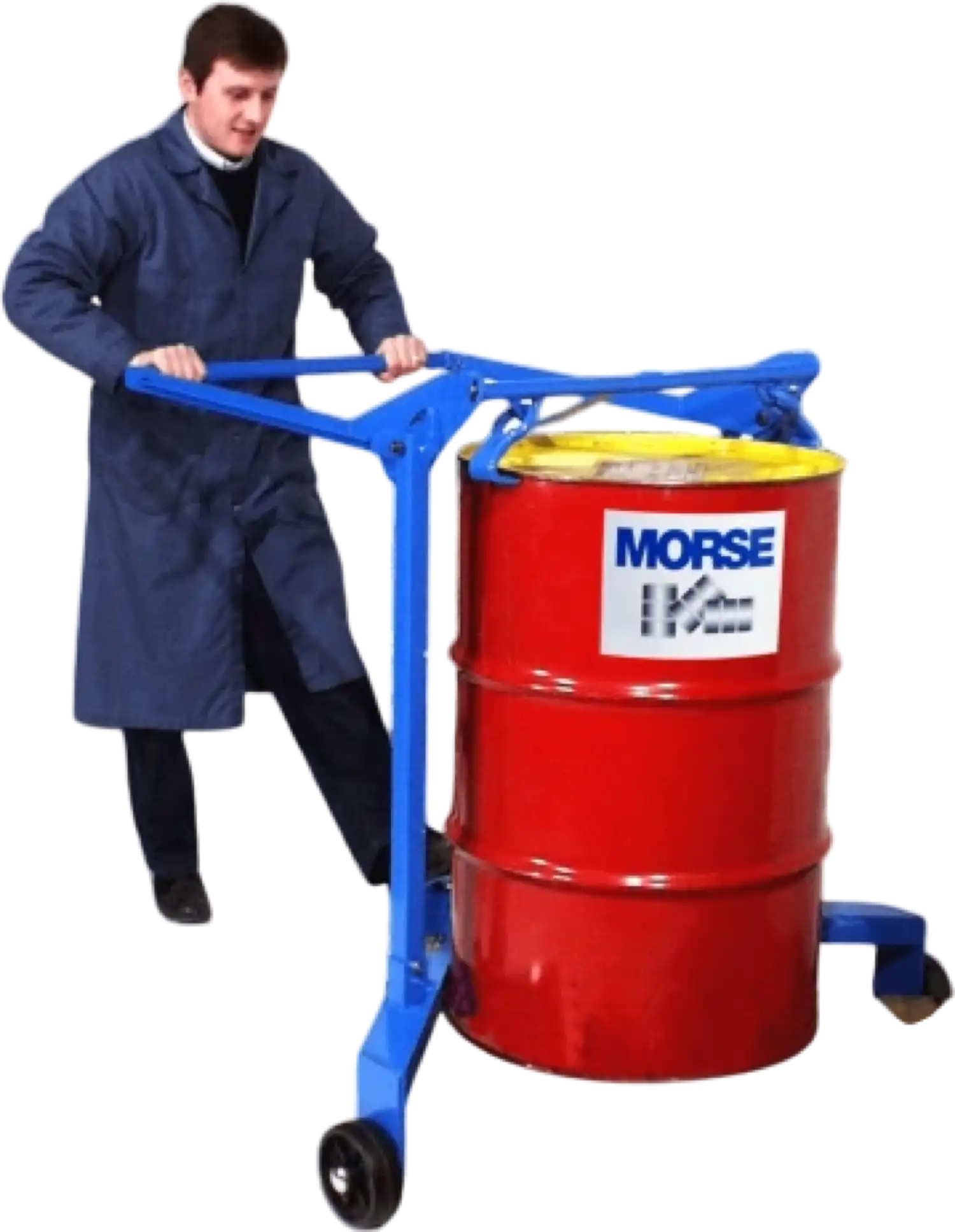 Morse 81 Drum Spotter Palletizer for Rimmed Drums 55-Gallon 800 Lb. Capacity New
