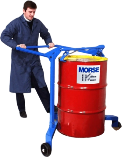 Morse 81 Drum Spotter Palletizer for Rimmed Drums 55-Gallon 800 Lb. Capacity New