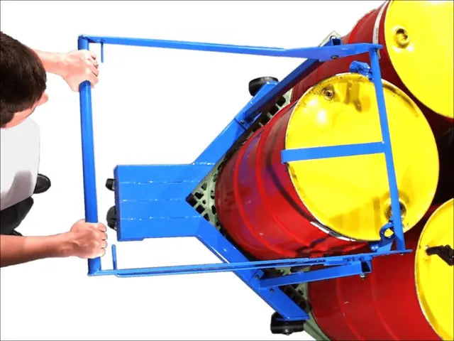 Morse 81 Drum Spotter Palletizer for Rimmed Drums 55-Gallon 800 Lb. Capacity New