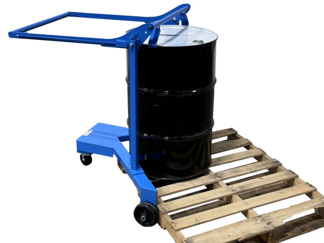 Morse 81 Drum Spotter Palletizer for Rimmed Drums 55-Gallon 800 Lb. Capacity New