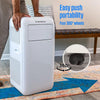 Westinghouse 12,000 BTU Portable Air Conditioner with Remote 3-in-1 For Rooms Up to 400 sq. ft. WPAC12000 White New