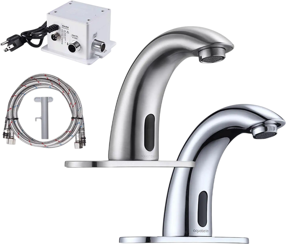 Yescom Motion Sensor Touchless Bathroom Faucet 5" New