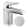 Yescom Bathroom Sink Faucet Square 1-Handle Cold & Hot 7"H New