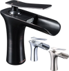 Yescom Waterfall Bathroom Sink Faucet 1-Handle Cold & Hot 6.5"H New