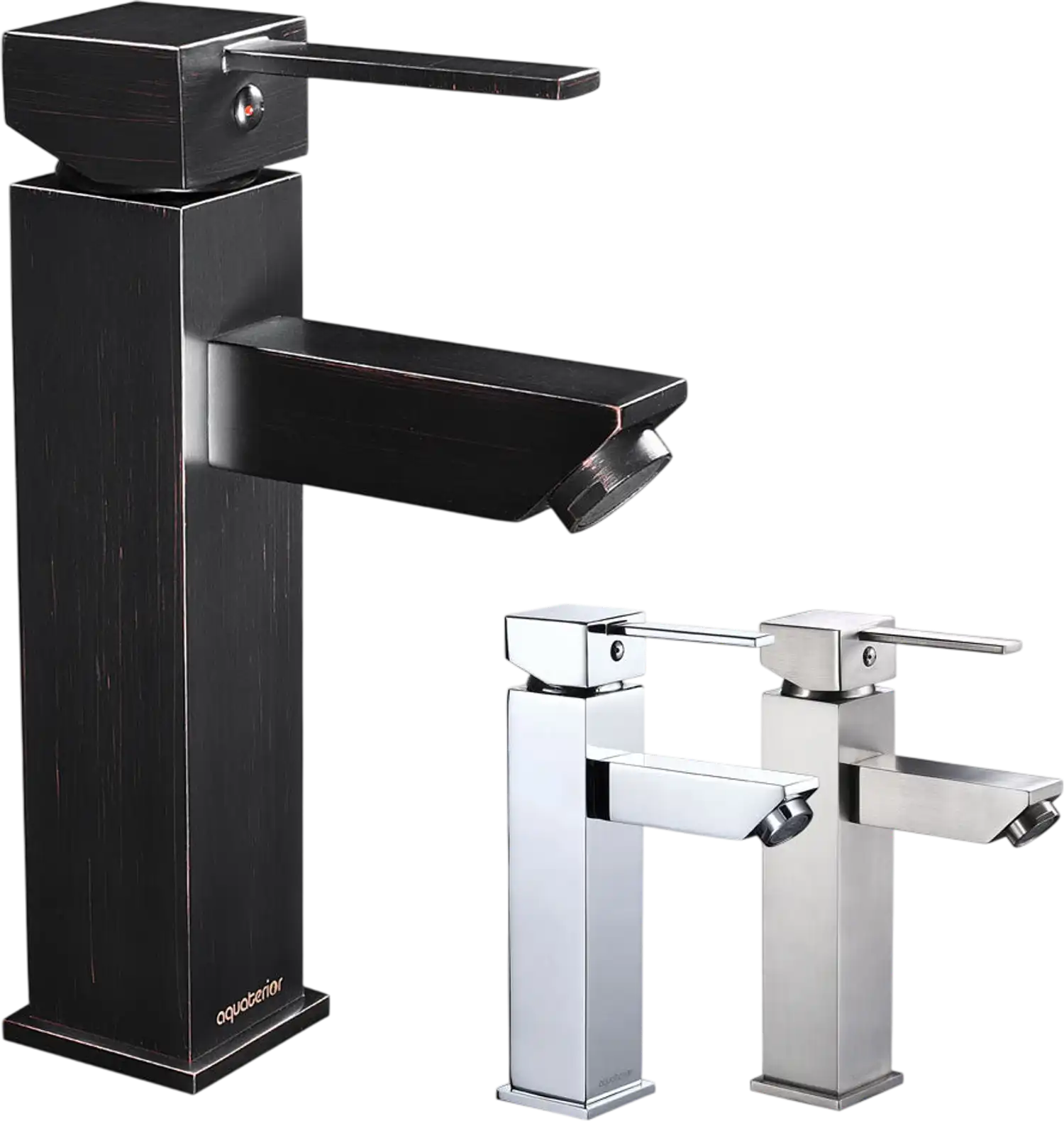 Yescom Bathroom Faucet Single Hole 1-Handle Cold & Hot 8