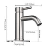 Yescom Bathroom Sink Faucet 1-Handle Cold & Hot, 7.5"H New