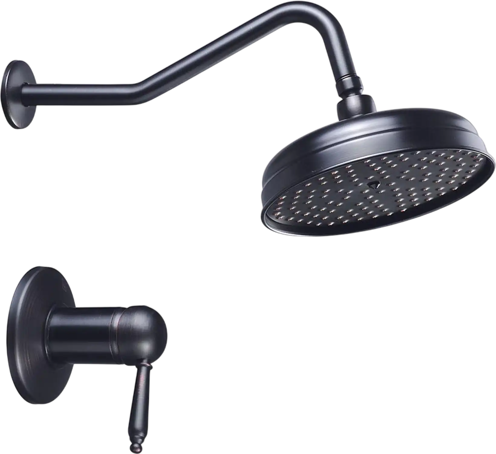 Yescom Rain Shower Head Bath Shower Faucet Oil Rubbed Bronze New