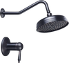 Yescom Rain Shower Head Bath Shower Faucet Oil Rubbed Bronze New