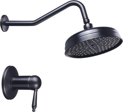 Yescom Rain Shower Head Bath Shower Faucet Oil Rubbed Bronze New