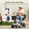 iScooter X02 Pro Mobility Scooter 4-Wheel 20 Mile Range 6.2 MPH 24V 20Ah New