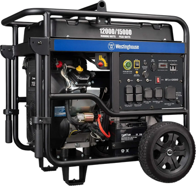 Westinghouse WGen12000c Generator 12000W/15000W 50 Amp Remote Start Gas with CO Sensor New