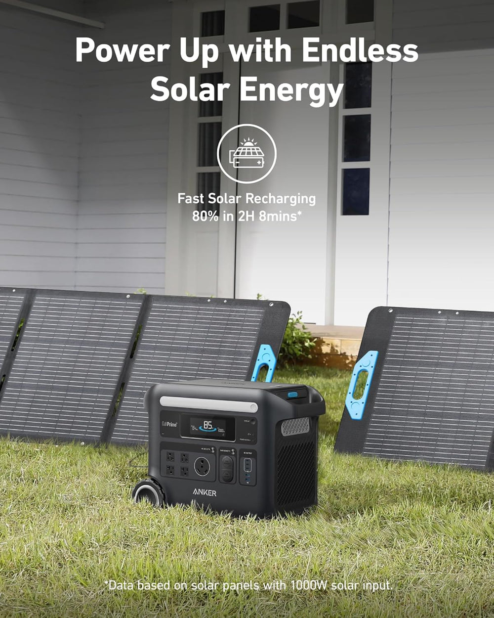 Anker SOLIX F2600 Power Station 2560Wh 2400W Manufacturer RFB