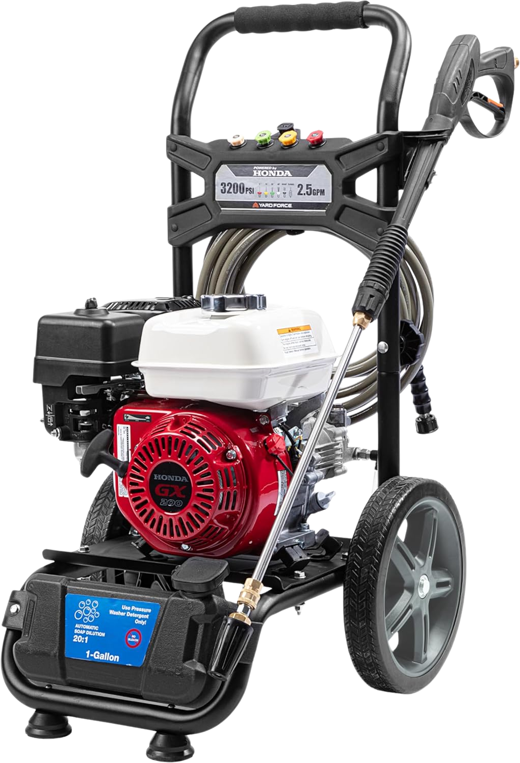 Yard Force YF3200-H Gas Power Pressure Washer Honda GX200 196cc Engine New