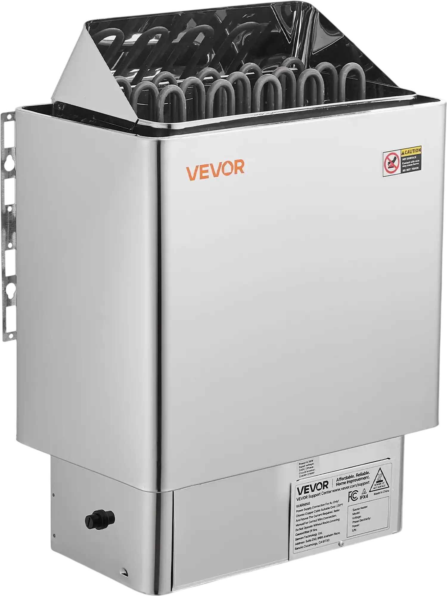 Vevor Sauna Heater 9kW 240V with Pre-Drilled Bracket 317-459 Cu. Ft. New