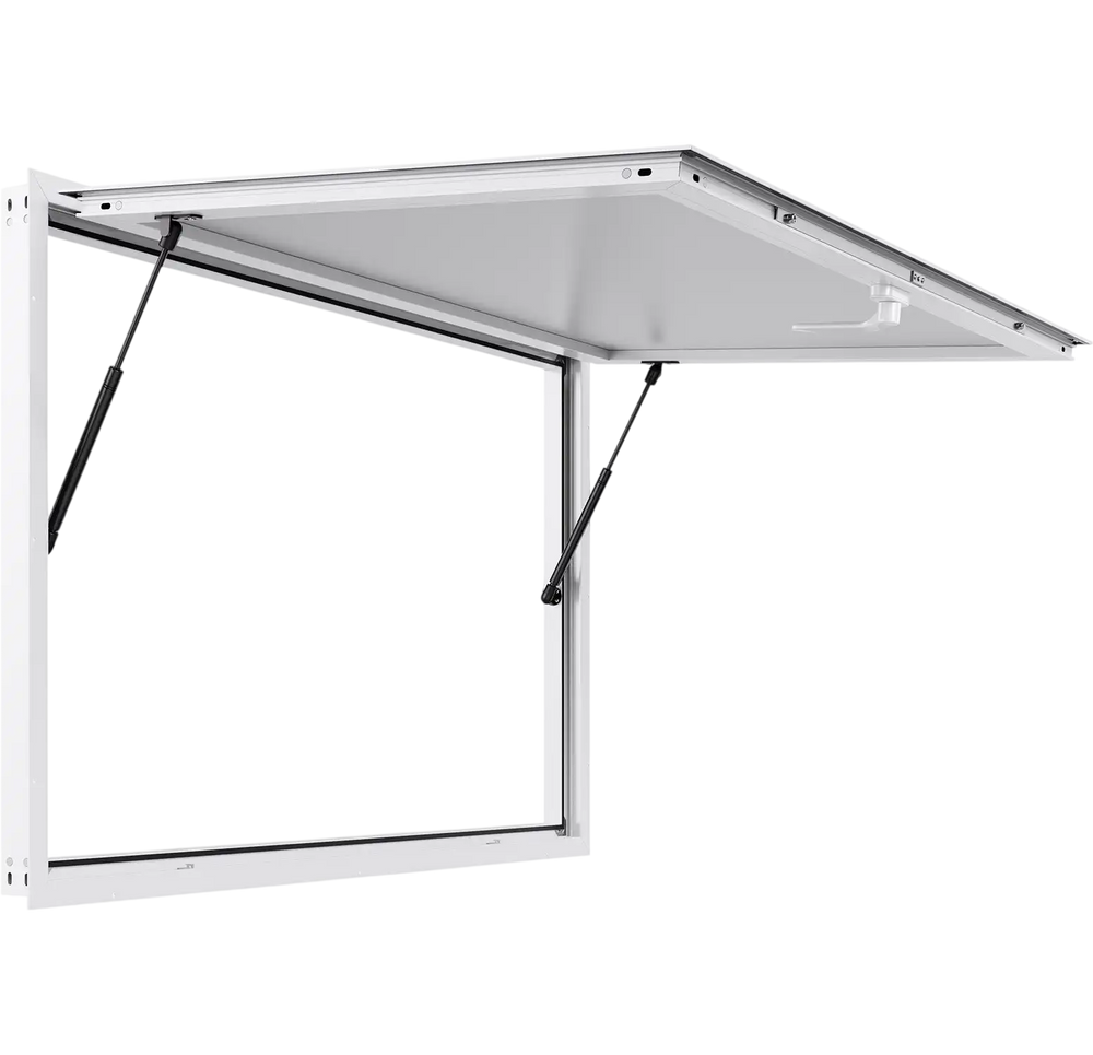 Vevor Concession Window 53 x 33 in. with Awning Door Aluminum Frame New