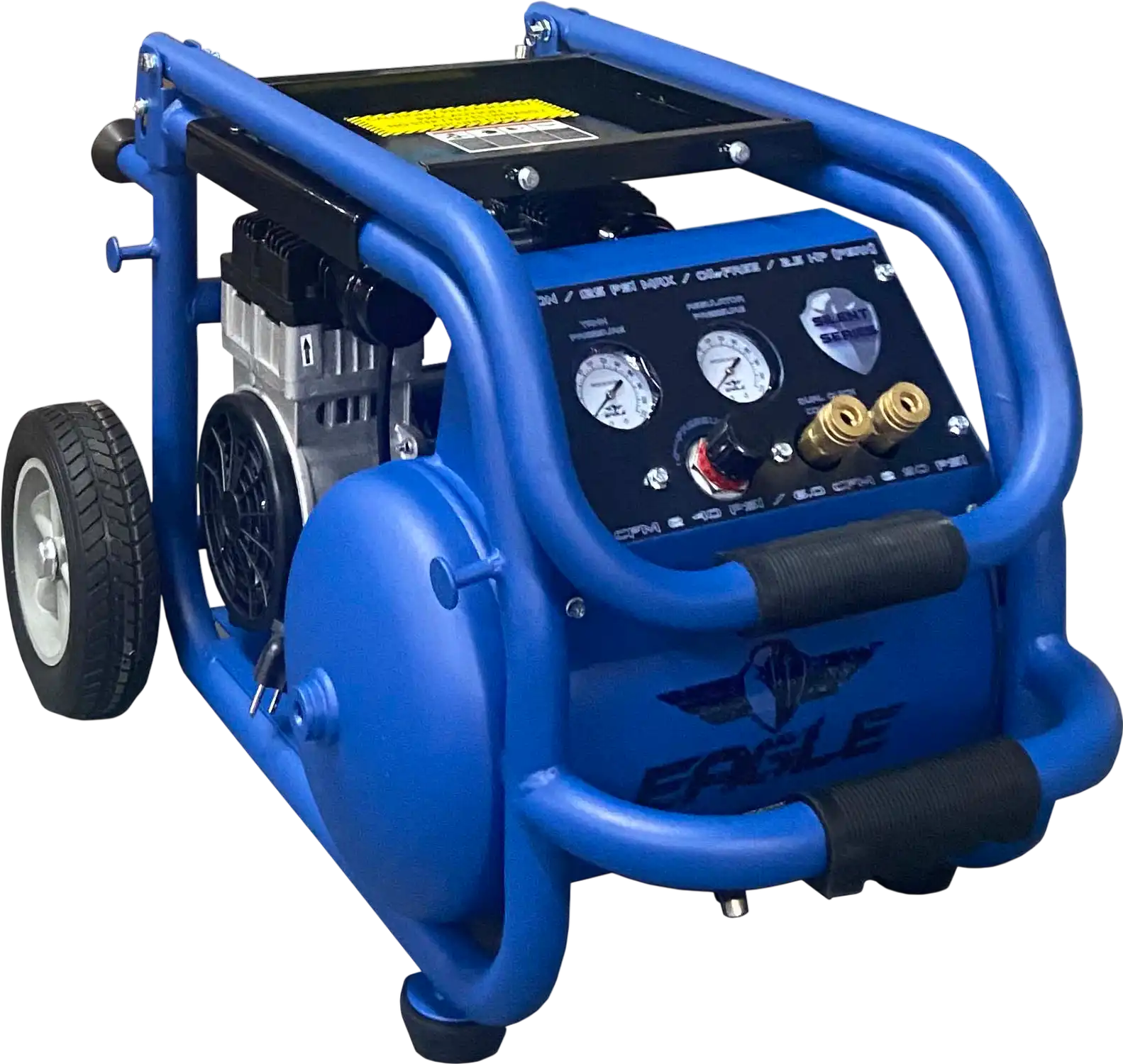 Eagle EA-6000 Air Compressor Silent Series 6 Gallon 125 PSI Max 2.5 HP 115V New