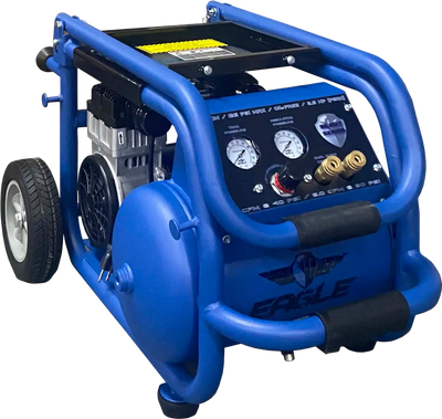 Eagle EA-6000 Air Compressor Silent Series 6 Gallon 125 PSI Max 2.5 HP 115V New