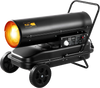 Vevor Forced Air Heater Kerosene Diesel 125,000 BTU with Wheels Adjustable Temp New