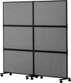 Vevor Office Divider 2 Panel Partition 67 x 73 in. Noise Reducing New