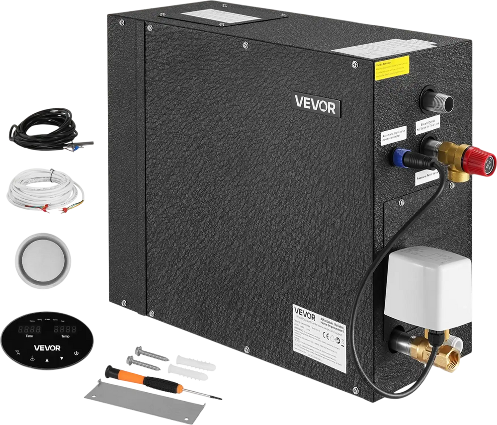 Vevor Steam Generator 7.5 kW Shower System with Controller for Home Sauna 220-240V New