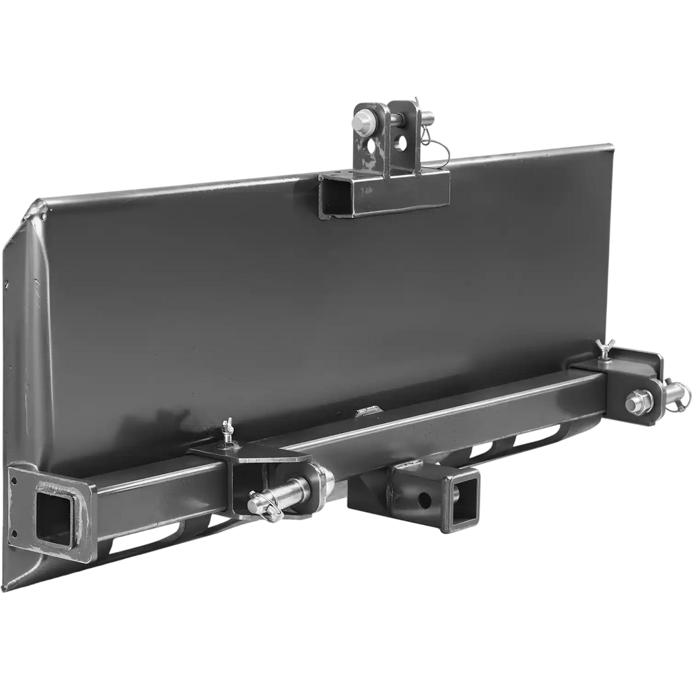 Vevor Universal 3-Point Skid Steer Plate 3/8" Thick Steel New