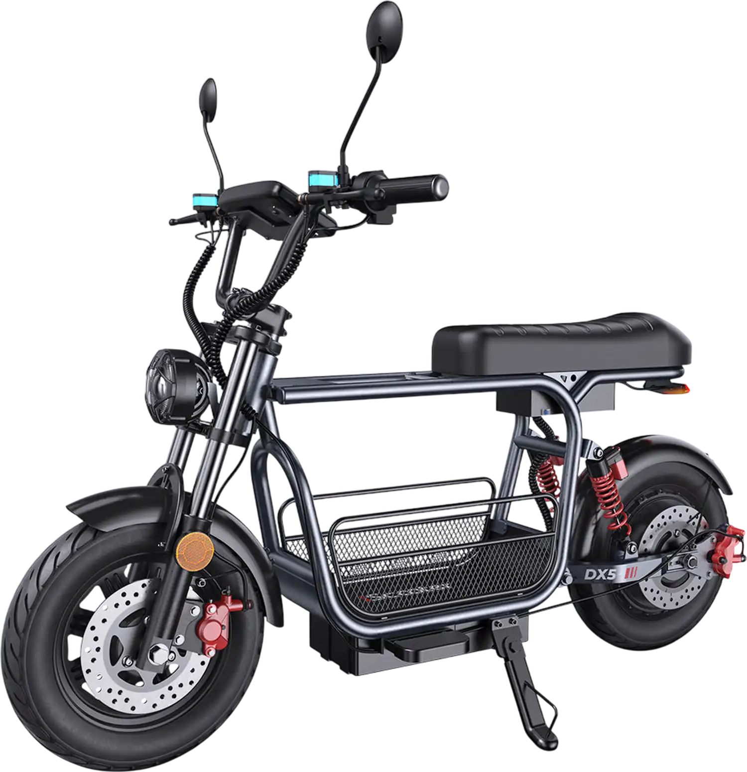 iScooter DX5 Electric Scooter with Seat 35 MPH 45 Mile Range 48V 1500W New
