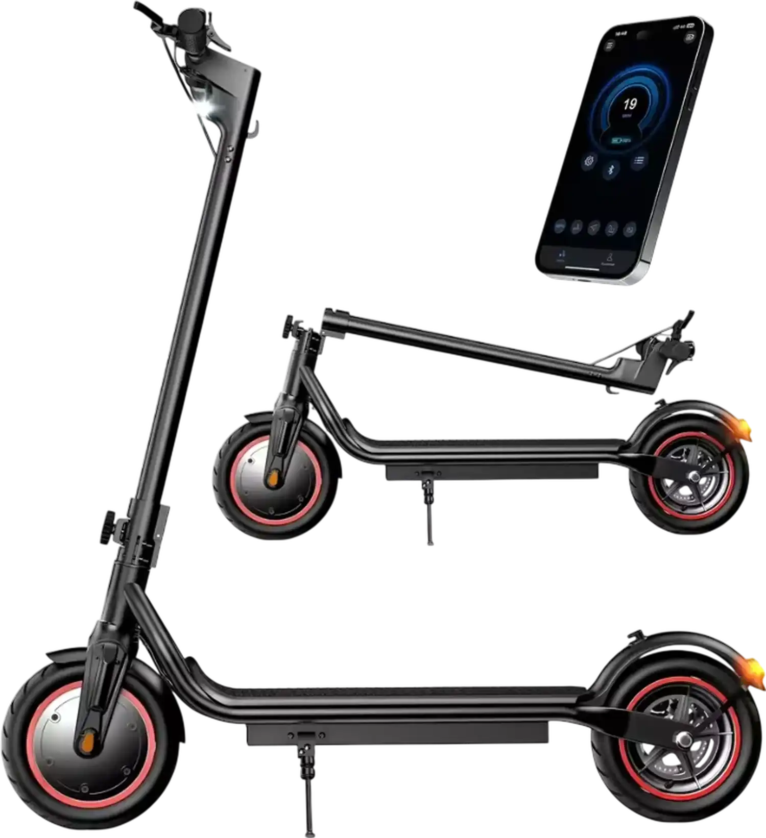 iScooter W5 Electric Scooter 19 MPH 21 Miles Range 36V 350W New