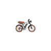 isinwheel R6 Electric Bike Off Road Retro 1000W 28 MPH 75 Mile Range 48V New