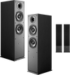 Vevor Floor-Standing Tower Speakers with 1" Tweeter Dual 6.5" Woofers 400W New