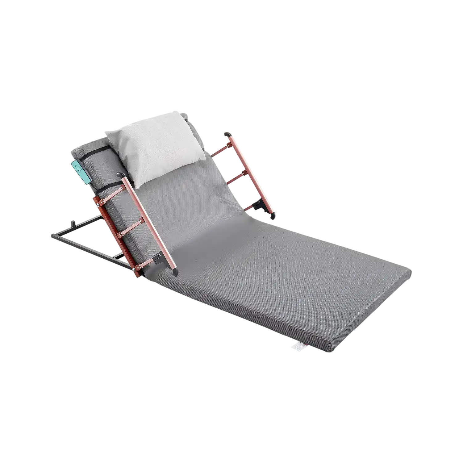 Vevor Electric Lifting Backrest for Bed 4-68° Adjustable 300 lb. Capacity with Folding Guardrails New