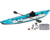 Sea Eagle 385ft FastTrack V-Bottom Inflatable Kayak Pro Solo Package 385FTK_PSB New