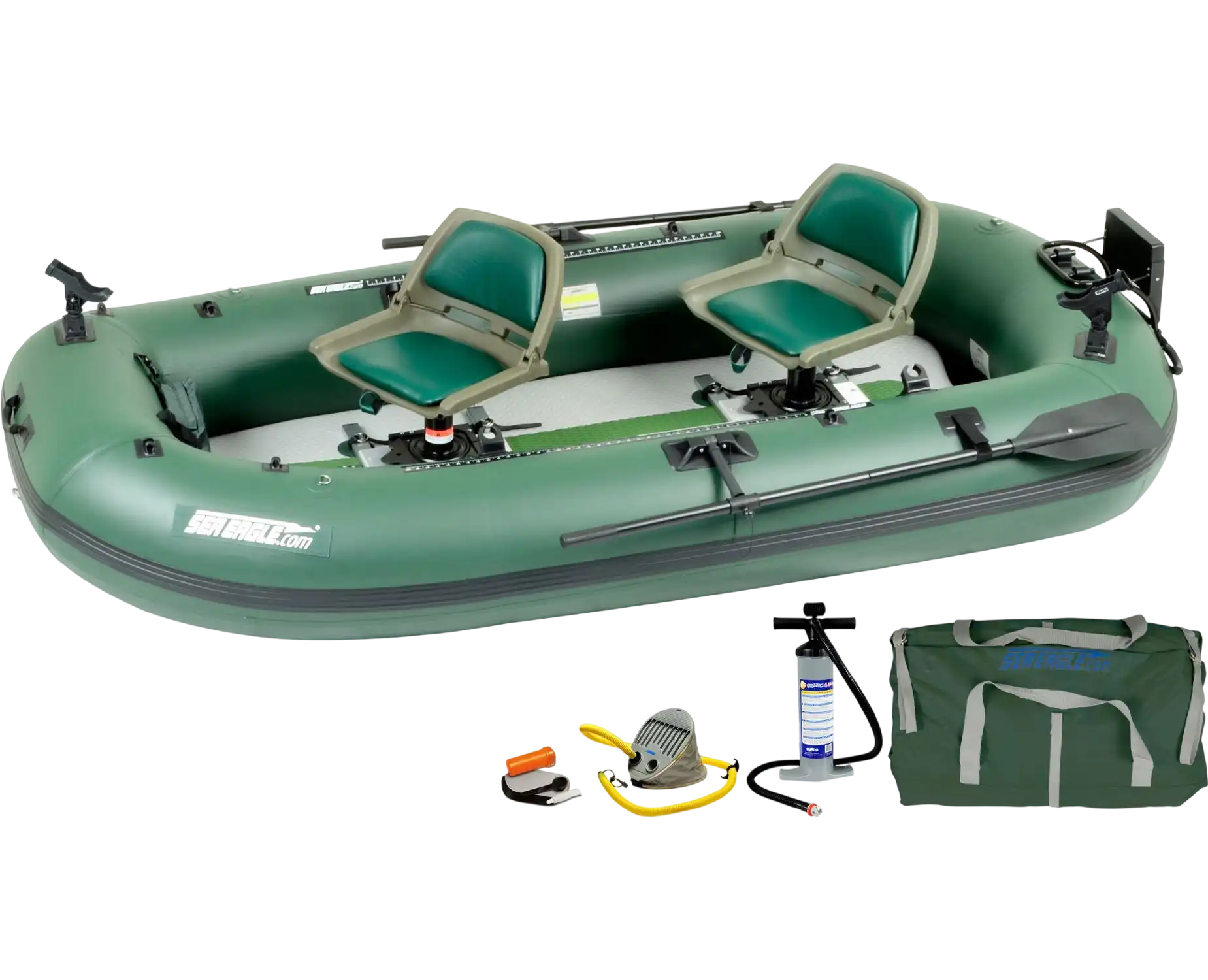 Sea Eagle STS10K_PL Stealth Stalker 10' Inflatable Fishing Boat Pro Lite Package New