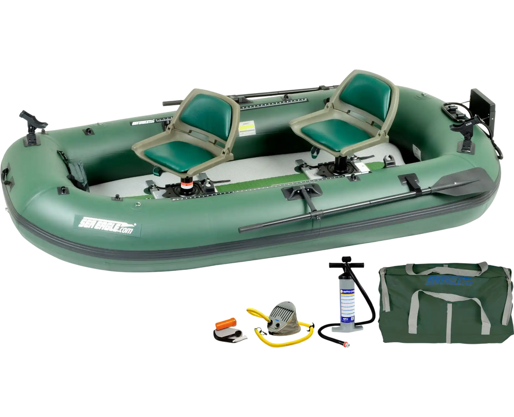 Sea Eagle STS10K_PL Stealth Stalker 10' Inflatable Fishing Boat Pro Lite Package New