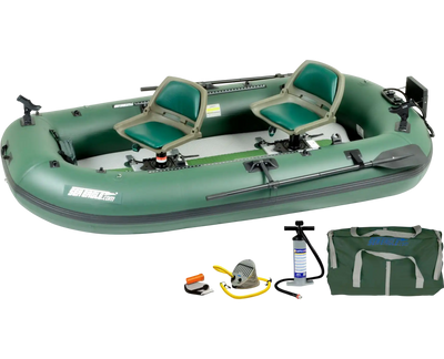 Sea Eagle STS10K_PL Stealth Stalker 10' Inflatable Fishing Boat Pro Lite Package New